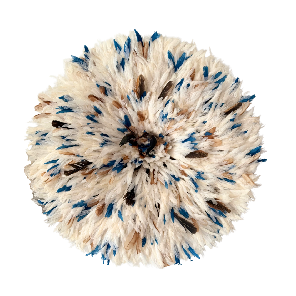 Juju hat white speckled brown blue