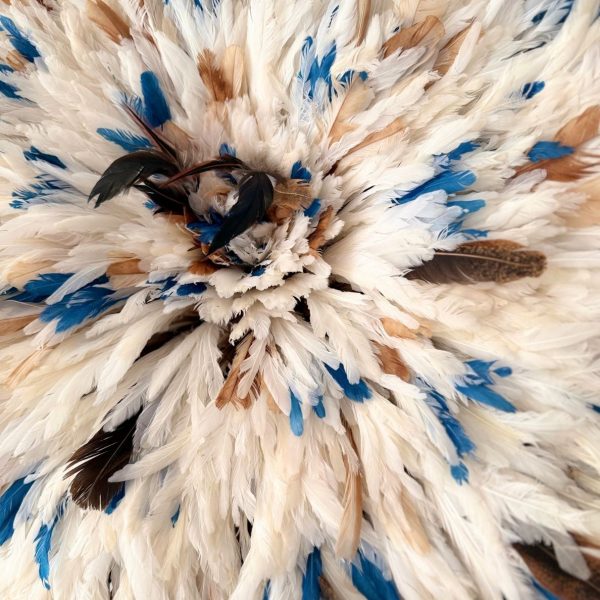 Juju hat white speckled brown blue - Image 4