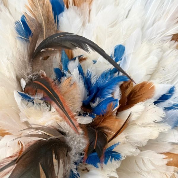 Juju hat white speckled brown blue - Image 3