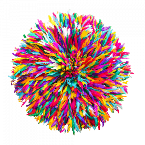 Juju hat multicolor rainbow