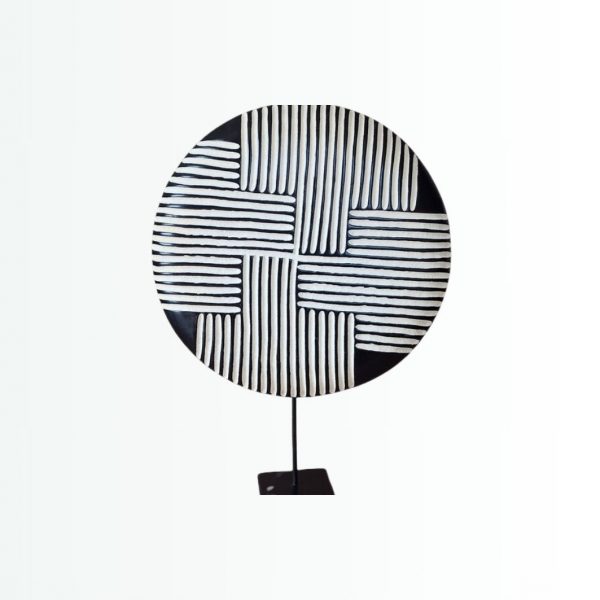 Bamileke shield Croix black - Image 3