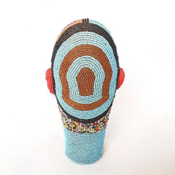 Beaded head Basquiat colors style - Image 4