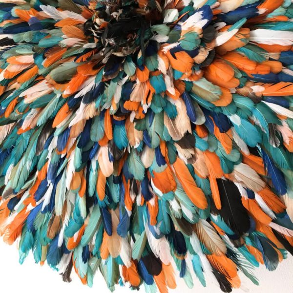 Juju hat bleu orange turquoise - Image 4