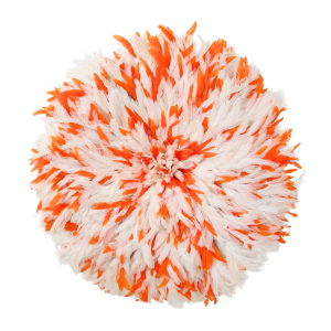 Juju hat white speckled orange