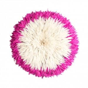 Juju hat white pink fuchsia