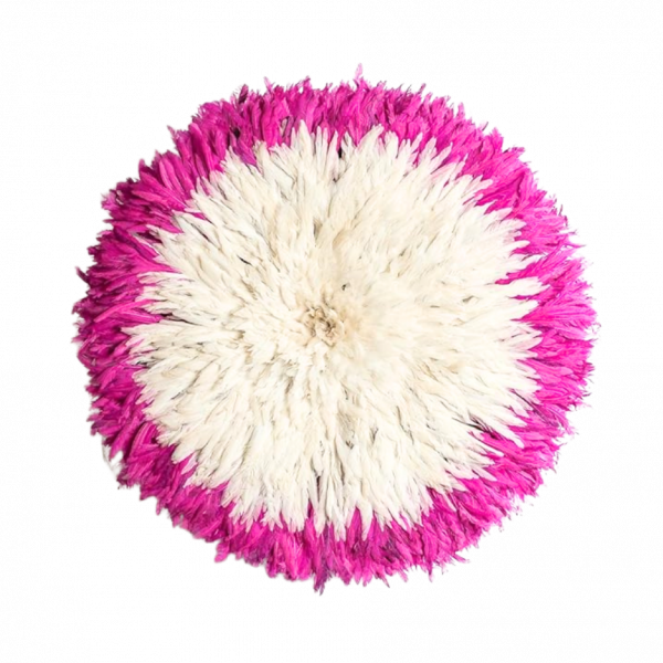 Juju hat white pink fuchsia