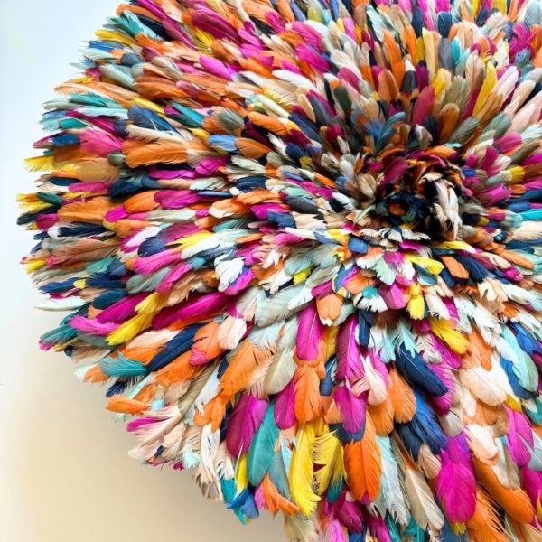 Juju hat multicolor pastel orange accent - Image 3