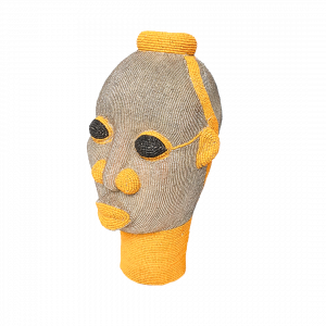Beaded head yellow silver