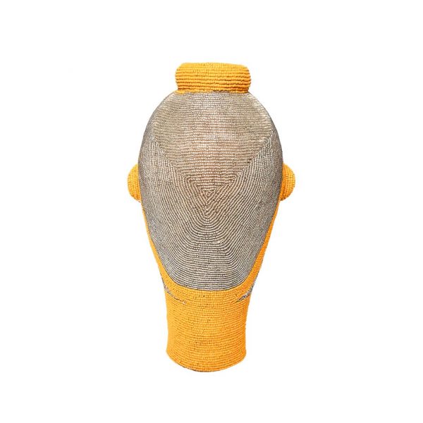 Beaded head yellow silver - Image 4