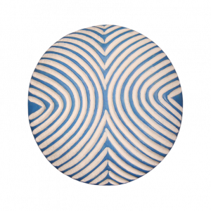 Bamileke Shield Bana Blue