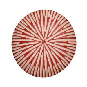 Bamileke Shield Red Tonga