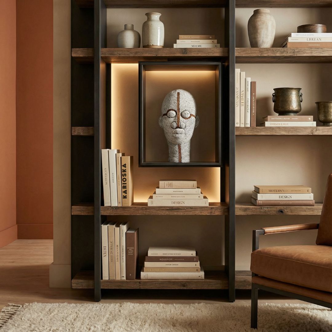 Beaded head white golden line - Image 4